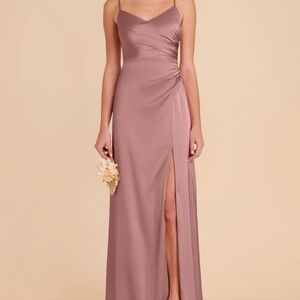 Birdy Grey Mauve Satin Dress